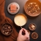 Aromatic candle with lotus flower 200g
