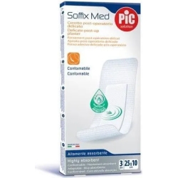 Soffix Med - Sterile Patches 25x10cm 3 Pieces