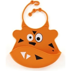 silicone bib with pocket - assorted models