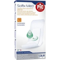 Soffix Med - Delicate post-op woven-non-woven patch 10x20 cm 5 patches