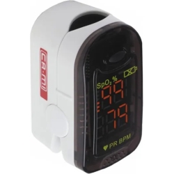 Fingertip pulse oximeter to monitor blood oxygen saturation