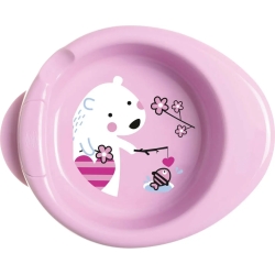 Stay Warm Plate Pink 6M+