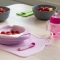 Meal Set 6 m+ Plate, Spoon And Cup Blue