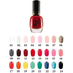 nail enamel gel Effect n.12 rouge passion