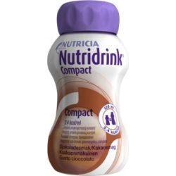 Nutridrink compact food supplement chocolate 4x125 ml