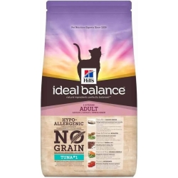 ideal balance no grain Adult Cat tuna & potato Dry food Mix1,5kg