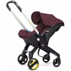 Infant car seat 2 in 1 group 0+ cherry