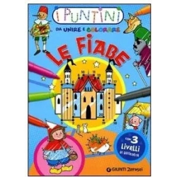 The fairy tales The dots to be joined and colored
