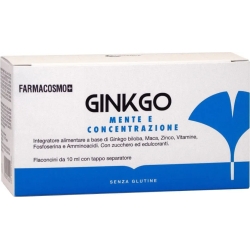 Ginkgo - food supplement 10 vials