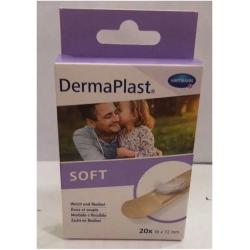 Dermaplast Soft 20  Patches 19x72mm