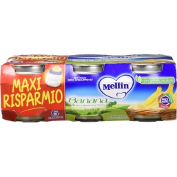 Mellin - homogenized banana - 6 jar 100g