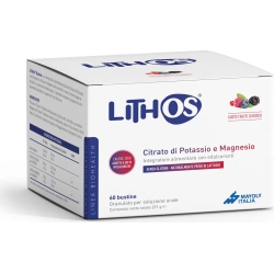 Lithos - potassium and magnesium supplement 60 sachets berries flavor