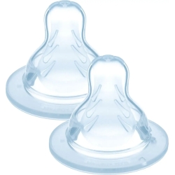 2 size 3 (4+ months) silicone teats