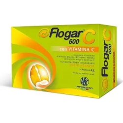Flogar C 600 - vitamins and minerals supplement 14 sachets