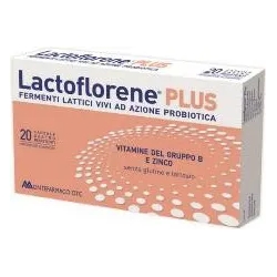 Lactoflorene Plus - supplement of starter cultures - 20 capsules