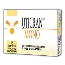 Uticran Mono - supplement for urinary tract health 15 tablets