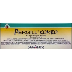 Pergill Kombo - supplement to increase lactose digeribility 40 tablets