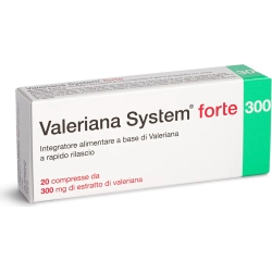 Valeriana System Forte - sleep aid supplement 20 tablets