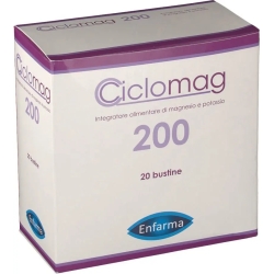 Ciclomag 200 - magnesium and potassium supplement 20 sachets