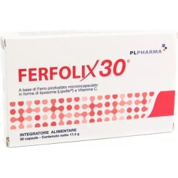 Ferfolix 30 - iron supplement 30 tablets