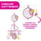 Next2Dreams 3 in 1 Cot Mobile Pink