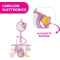 Next2Dreams 3 in 1 Cot Mobile Pink