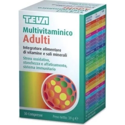 Multivitaminico adulti food supplement 30 tablets