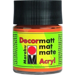 decormatte orange 50 ml