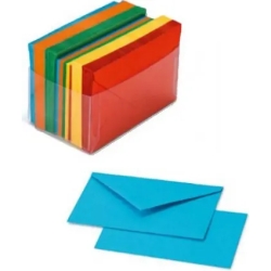 Arcobaleno Greeting card - 100 cards + 100 envelopes assorted colours