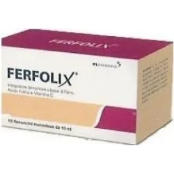 Ferfolix - Vitamins and minerals supplement 10 bottles