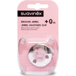 Soother Holder Jewel Pink