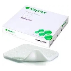 mepilex - silicone bandage - 5 plasters