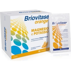 Briovitase Orange - Magnesium and Potassium supplement 30 sachets