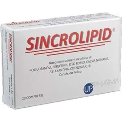 Sincrolipid - cholesterol lowering supplement 20 tablets
