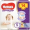 Huggies - panty diapers - size 5 (12-17kg) - 14 diapers