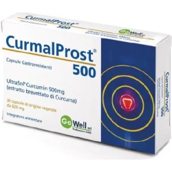 CurmalProst 500 - turmeric food supplement 30 pills