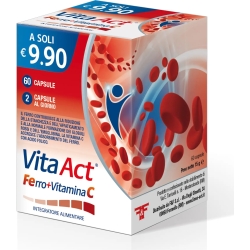 Vita Act Ferro + Vitamina C - vitamin and mineral supplement 60 pills