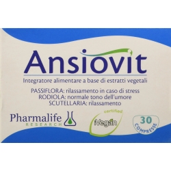 ansiovit relaxing supplement 30 tablets