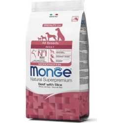 Natural superpremium all breds dry food beff and rice 2,5 kg