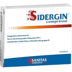 Sidergin - iron supplement 30 compresse