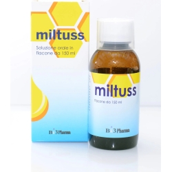 Miltuss - food supplement for respiratory tract health 150 ml