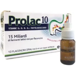 Prolac10 - food supplement for digestive health 10 bottles
