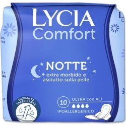 night confort - ultra slim sanitary napkins - 10 sanitary pads
