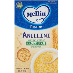 baby food pasta anellini 320g