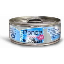 delicate chicken and squid for cats  80 gr