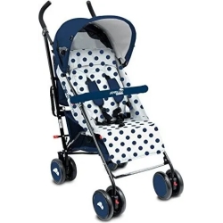 musino joyello lightweight stroller pois blu