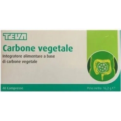 Activated charcoal 40 tablets