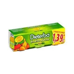 mixed fruit baby food 3x 80g jar