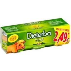 calf baby food  3 x 80g jar