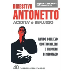 digestivo antonetto - digestive aid 40 tablets